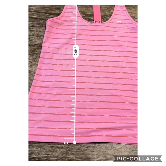 Lorna Jane Stripped Pink  Approx Small Women’s Top - Picture 8 of 10